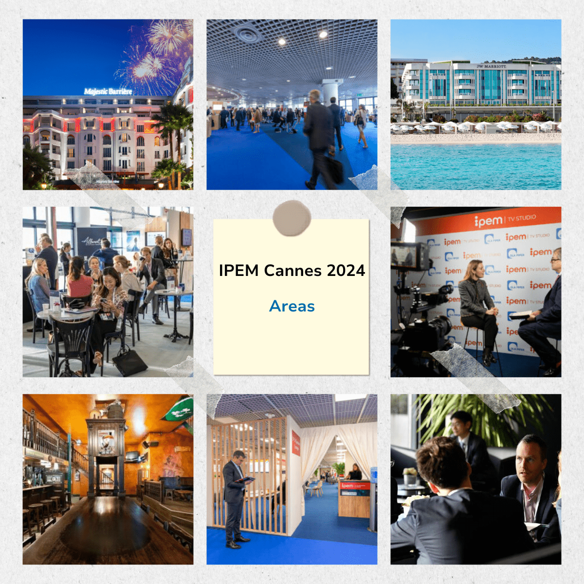 IPEM Cannes 2024 Areas now released! Download and discover the Floorplan